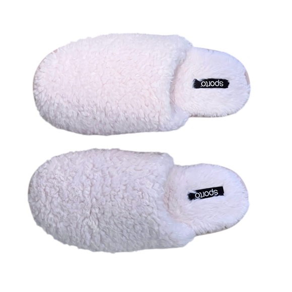 Sporto Pink Susie Faux Shearling Slippers - Picture 6 of 15